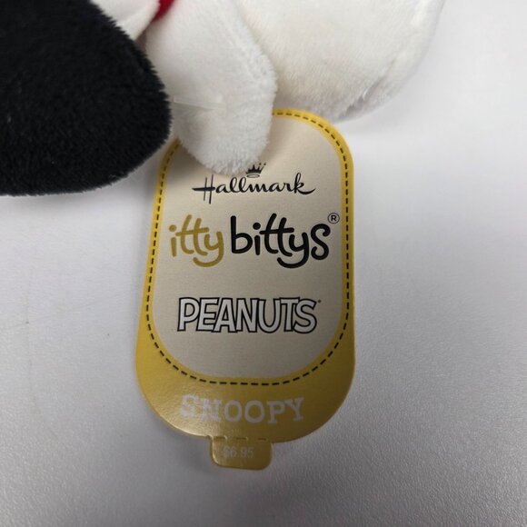 Hallmark Itty Bittys Snoopy 4.5" Bean Bag Plush Retired - Picture 4 of 4